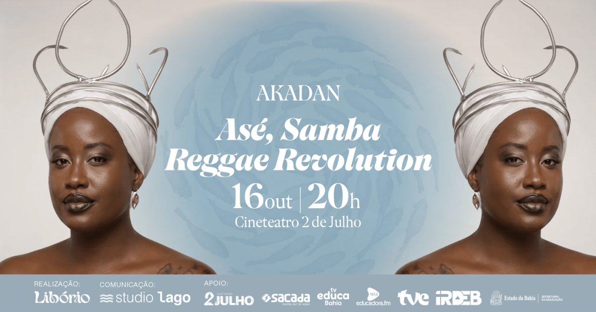 Imagem da fonte — Asé Samba Reggae Revolution um show-manifesto de AKADAN