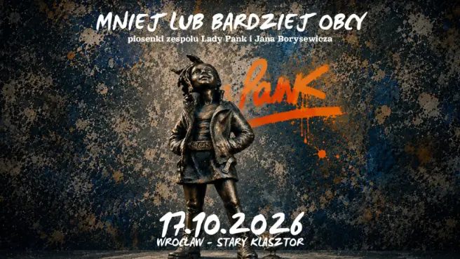 Source image — MNIEJ LUB BARDZIEJ OBCY - piosenki Lady Pank i Jana Borysewicza