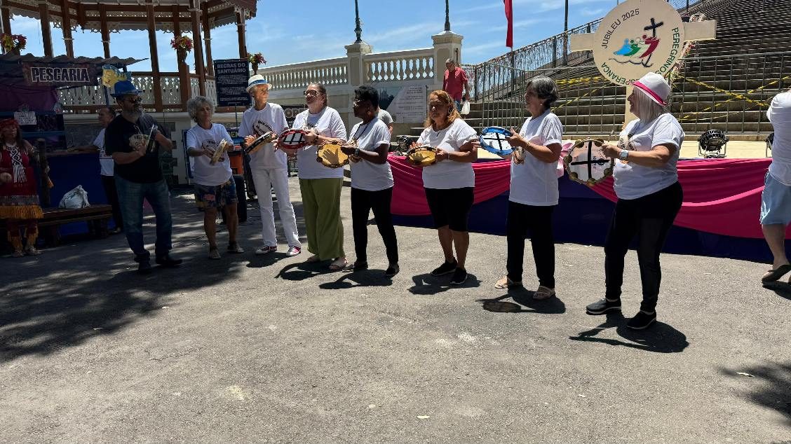 Bild der Quelle — Semana da Leopoldina - Turma de Pandeiro na Festa da Penha