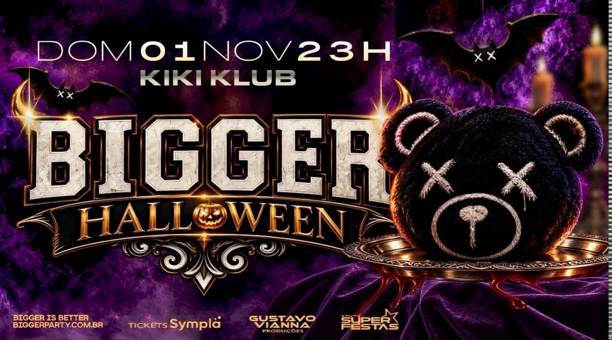 Imagen de la fuente — BIGGER HALLOWEEN - DOMINGO 1 NOVEMBRO, 23H - KIKI KLUB