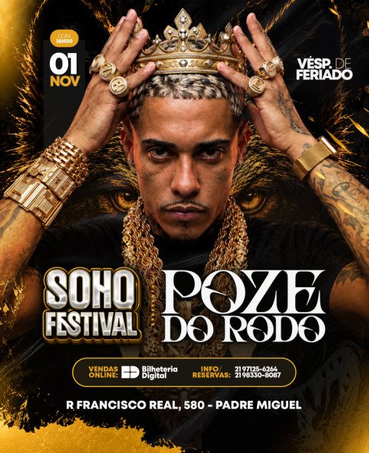출처 이미지 — Soho Festival Apresenta: Poze