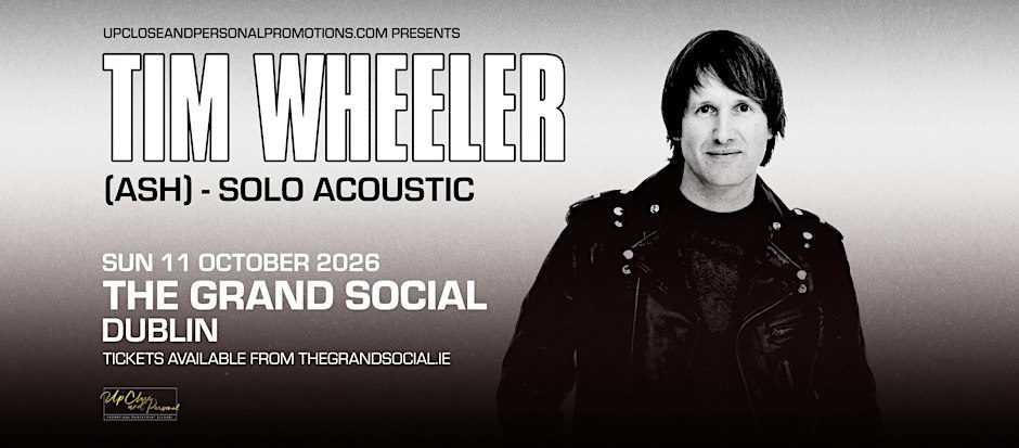 Source image — Tim Wheeler (Ash) - Solo Acoustic Set at The Grand Social