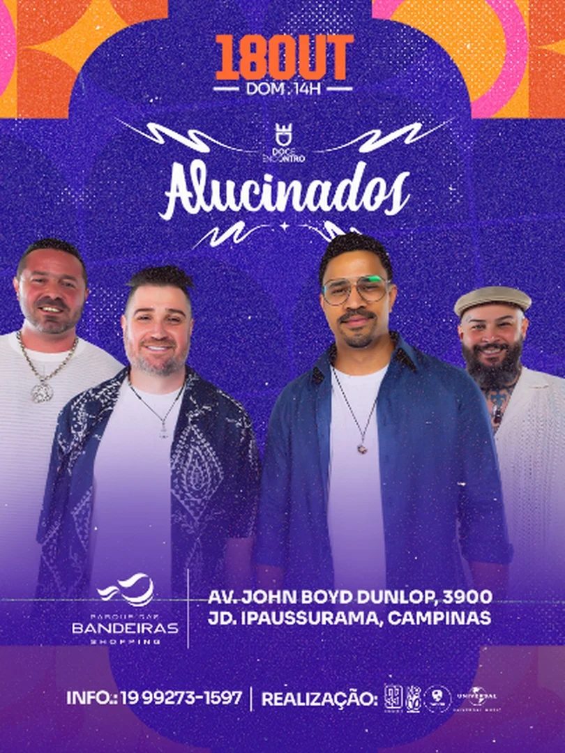 Imagem da fonte — Doce Encontro – Alucinados Em Campinas