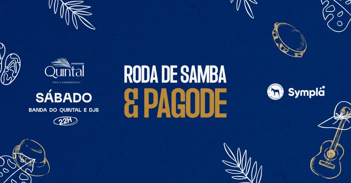 Source image — SÁBADO - RODA DE SAMBA & PAGODE