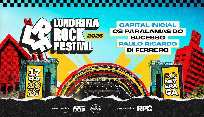 Bild der Quelle — Os Paralamas do Sucesso — Clássicos 40 Anos — Londrina Rock Festival 2026 em Londrina