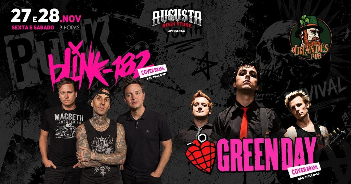 Imagem da fonte — BLINK182 cover Brasil (SP) x GREEN DAY cover Brasil (SP)