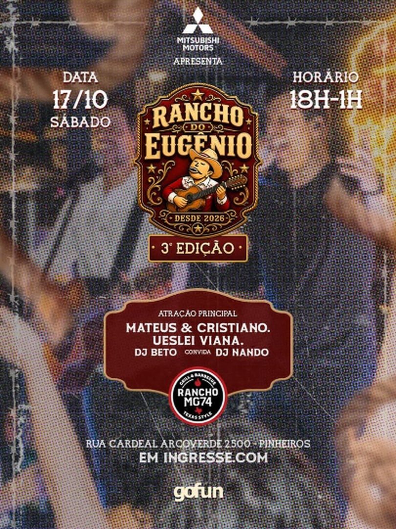 Immagine della fonte — Rancho do Eugênio | 3ª Edição