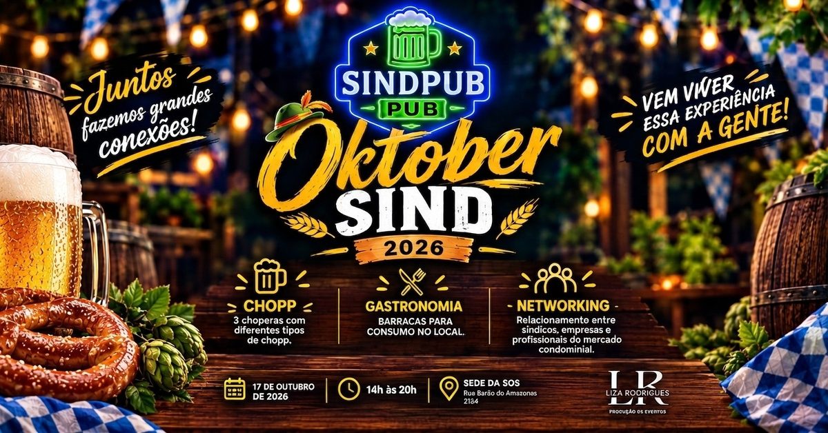 Imagem da fonte — OktoberSind 2026 2º Edição