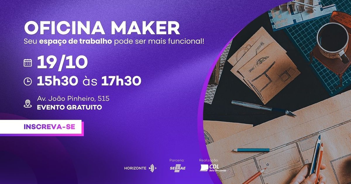 출처 이미지 — Horizonte | OFICINA MAKER: Soluções e Organização para o Espaço da sua Empresa