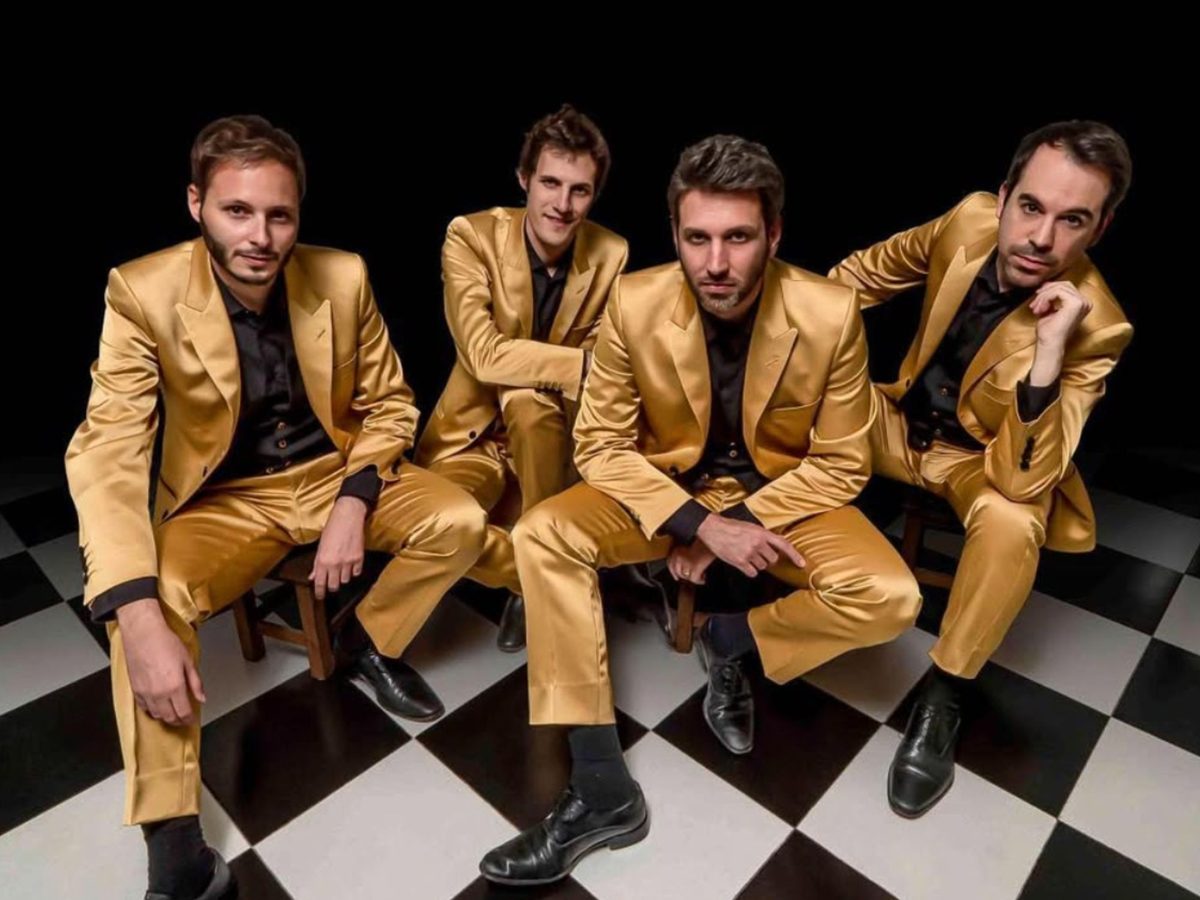 Imagem da fonte — The Hanfris Quartet & Oriol Gonzàlez Crazy Trio