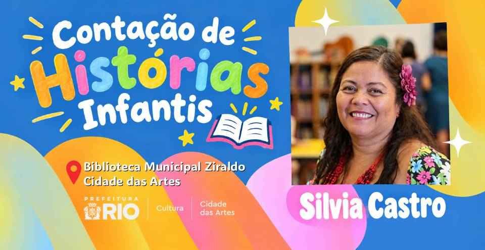 Afbeelding van de bron — Contação de Histórias Infantis com Silvia Castro