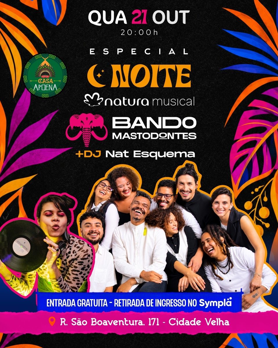 Bild der Quelle — Noite Natura - Bando Mastodontes + DJ Meta Esquema