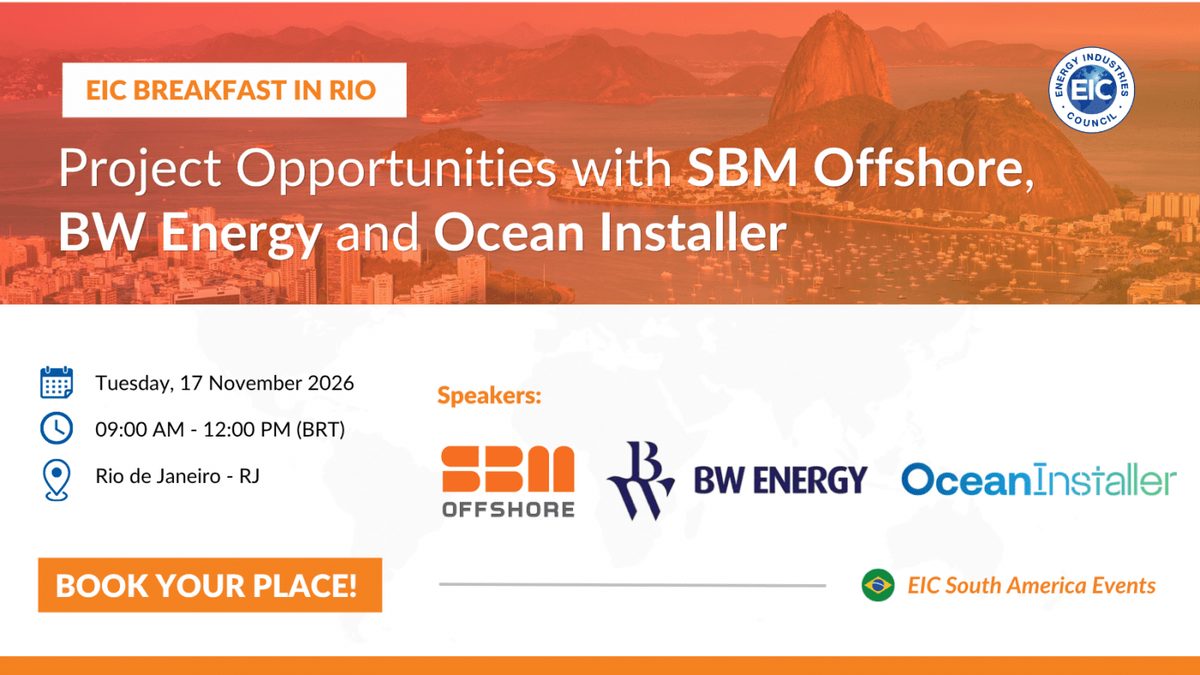 Imagen de la fuente — Breakfast in Rio: Project Opportunities with SBM Offshore, BW Energy and Ocean Installer
