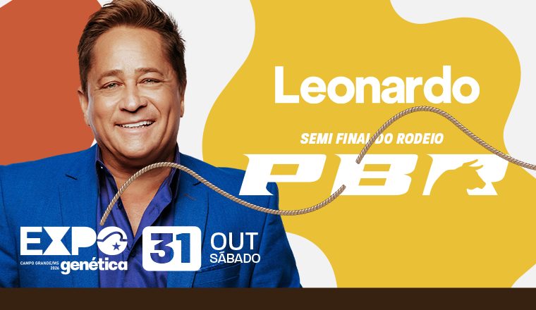 Imagem da fonte — Leonardo — Agenda de shows — Campo Grande/MS — Leonardo + Semifinal Rodeio Pbr - Expo Genética em Campo Grande