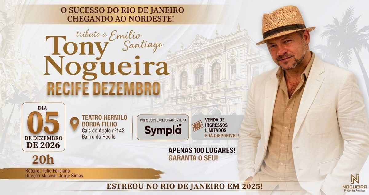 Imagem da fonte — Tony Nogueira - Tributo a Emílio Santiago