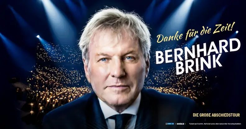 Imagem da fonte — Bernhard Brink - "Thank You for the Time" The Farewell Tour