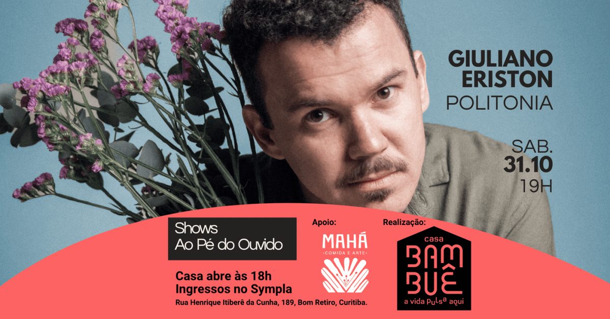 Image de la source — Ao Pé do Ouvido com Giuliano Eriston