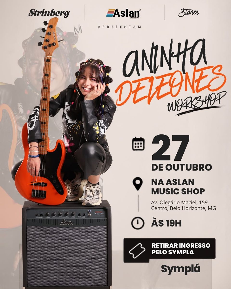 Bild der Quelle — Workshop com Aninha Deleones | 1kg de alimento não perecível = 1 ingresso