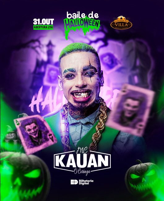 Afbeelding van de bron — BAILE DE HALLOWEEN com MC KAUAN O Coringa