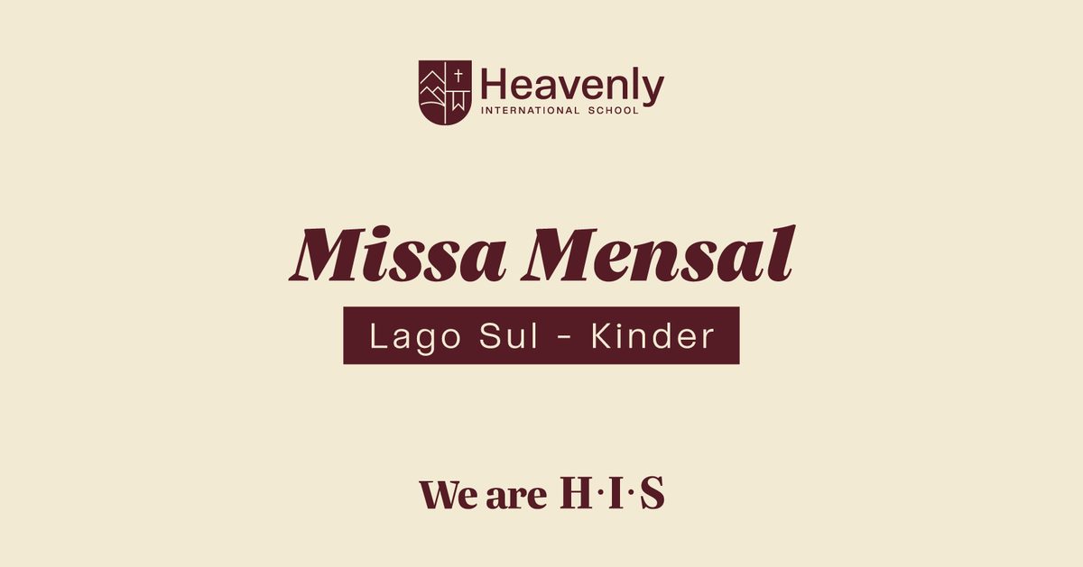 来源图片 — Missa Mensal - 06/11/2026 - Unidade Kinder Lago Sul
