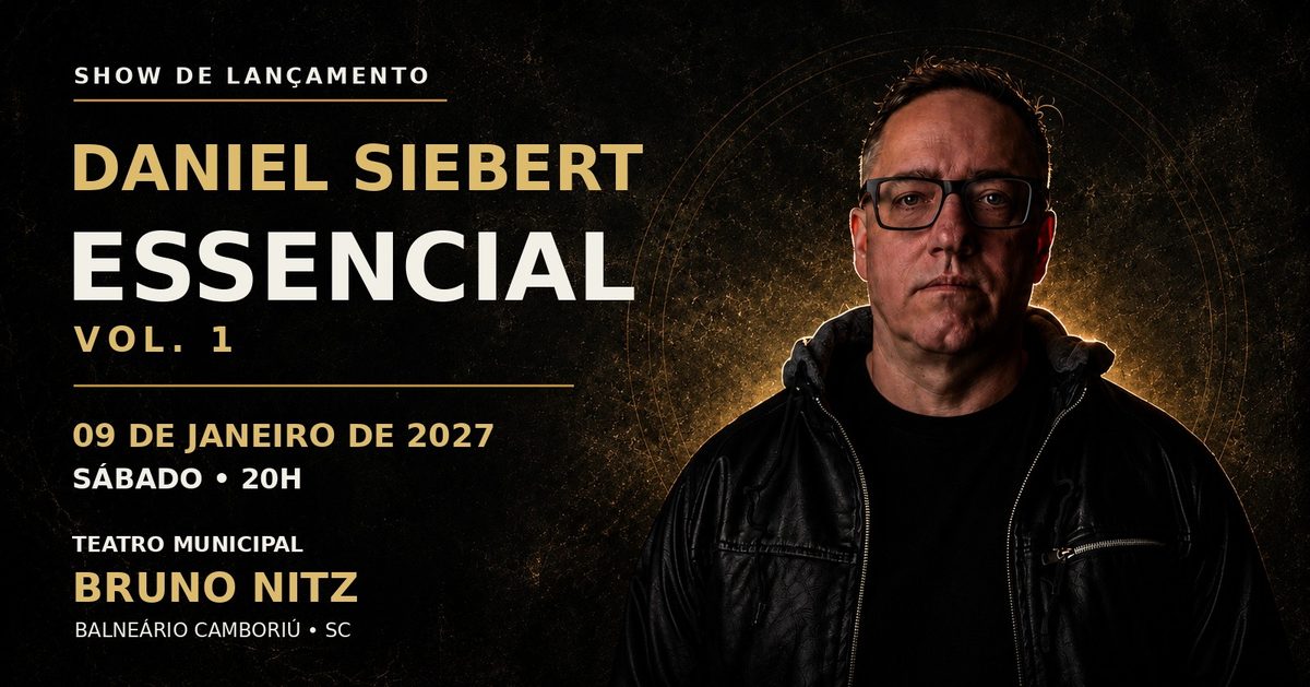 出典の画像 — Daniel Siebert - Show de Lançamento Essencial Vol. 1