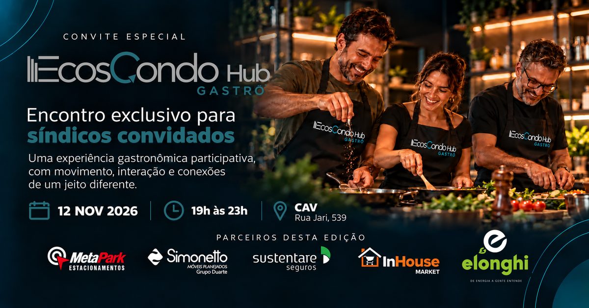 Bild der Quelle — EcosCondo Hub GASTRÔ | Edição Inaugural