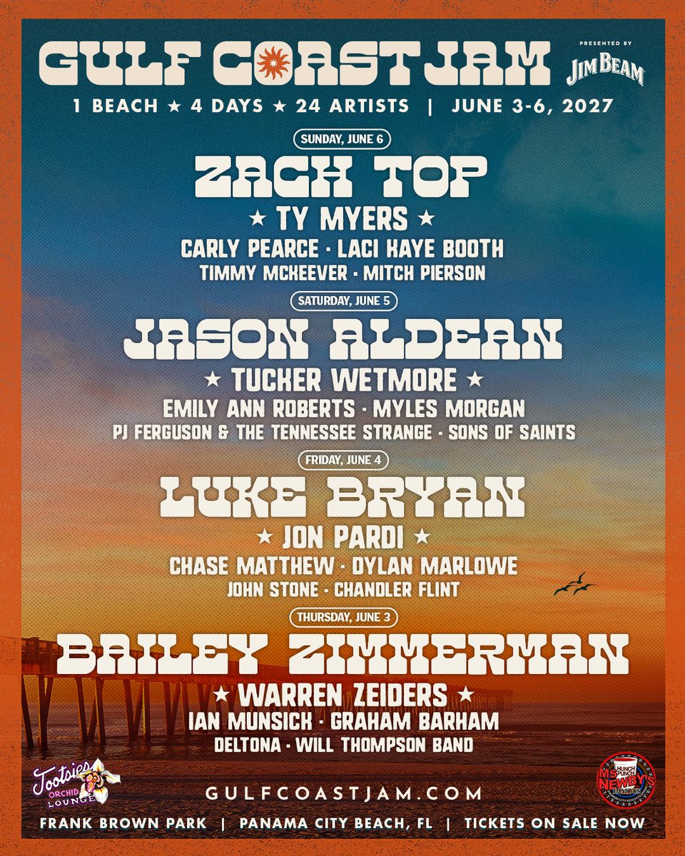来源图片 — Gulf Coast Jam 2027