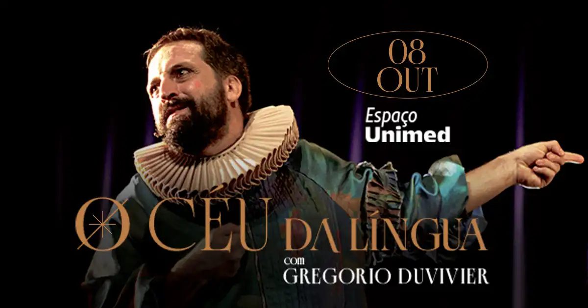 Imagem da fonte — Gregorio Duvivier O Céu da Língua