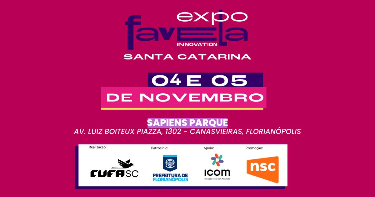 Bild der Quelle — Expo Favela Santa Catarina 2026
