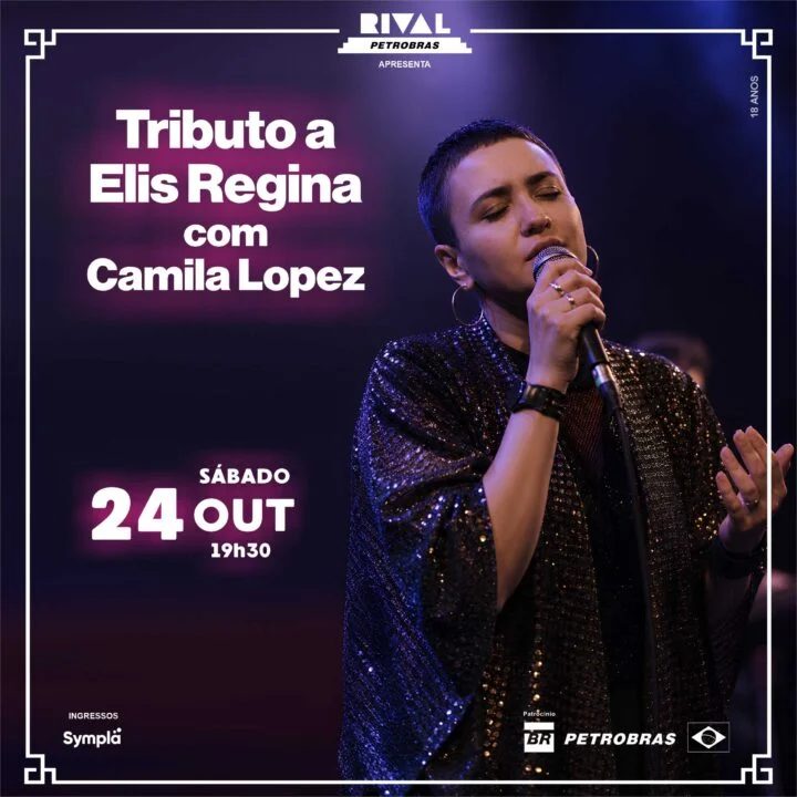 Imagem da fonte — Tributo a Elis Regina (Camila Lopez)