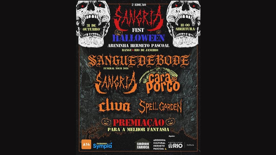 Imagem da fonte — II Sangria Fest - Edição Halloween