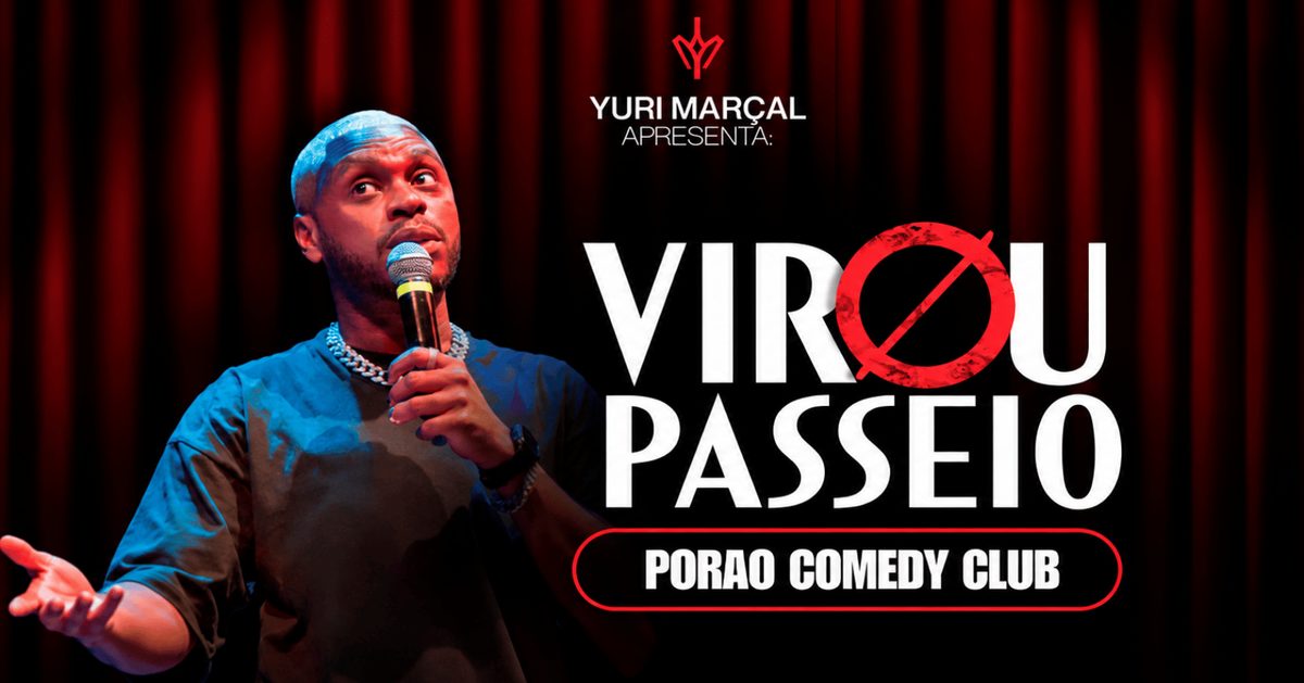출처 이미지 — Yuri Marçal - Virou Passeio no Porão Comedy BC