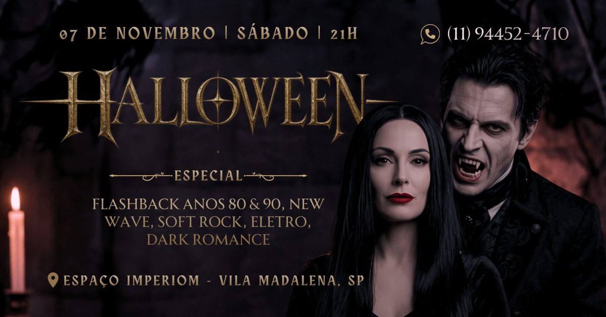 Image de la source — HALLOWEEN - Flashback anos 80 e 90 | Mansão do Terror