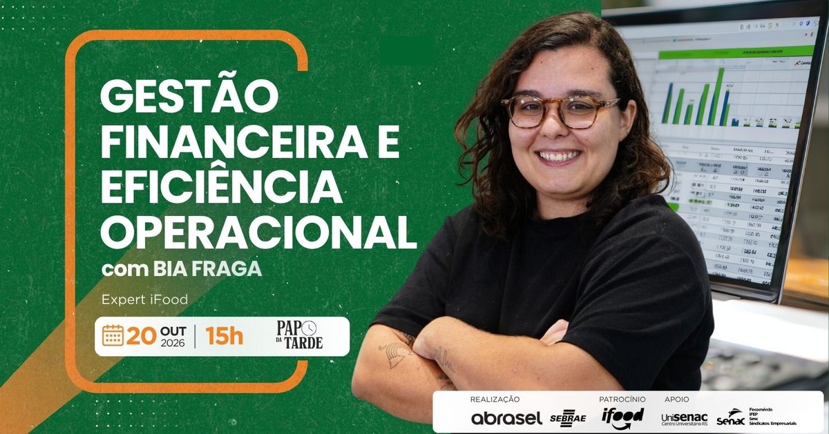 Imagen de la fuente — PAPO DA TARDE | Bianca Fraga | Gestão Financeira e Eficiência Operacional