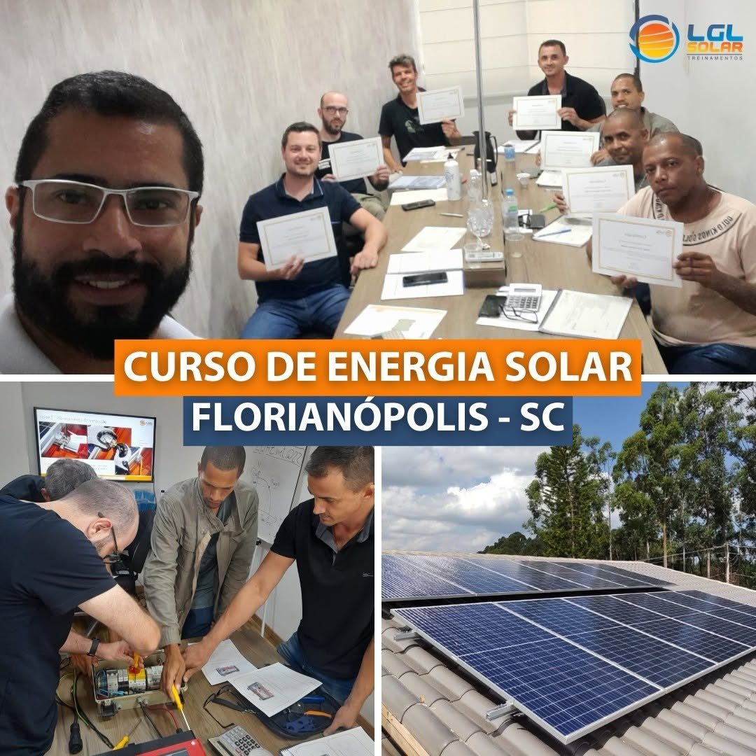 Imagen de la fuente — Curso de Energia Solar Projeto e Instalação em Florianópolis dias 27/11 e 28/11/2026