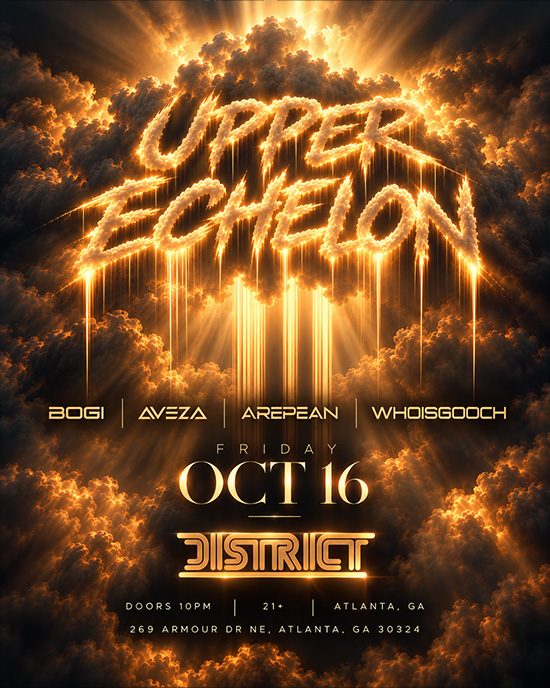 Bild der Quelle — Upper Echelon: The Ultimate New Year Connection at District, Friday, October 16th