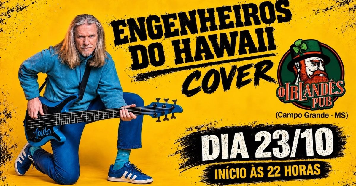 Imagem da fonte — Engenheiros do Hawaii Cover SP - 23/10