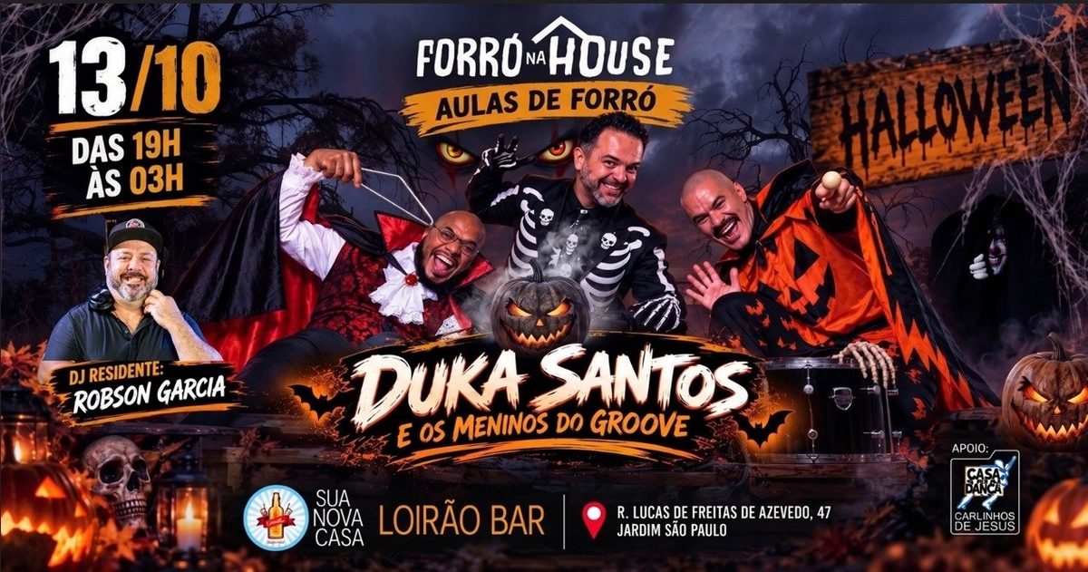 Imagen de la fuente — Forró Na House - Hallowen Na House
