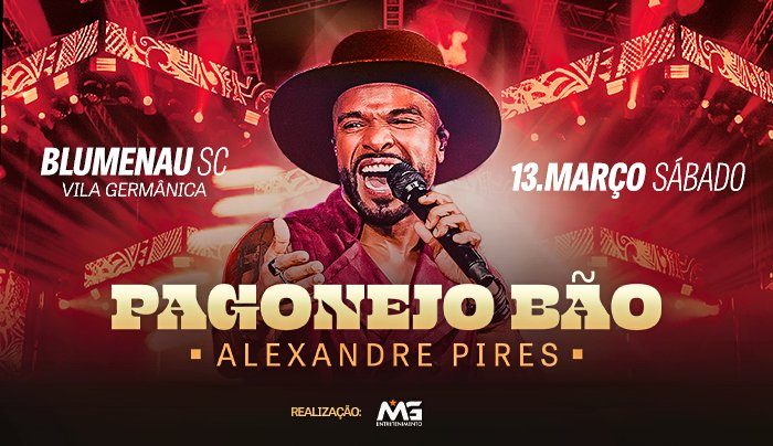 Imagem da fonte — Alexandre Pires - Pagonejo Bão Blumenau