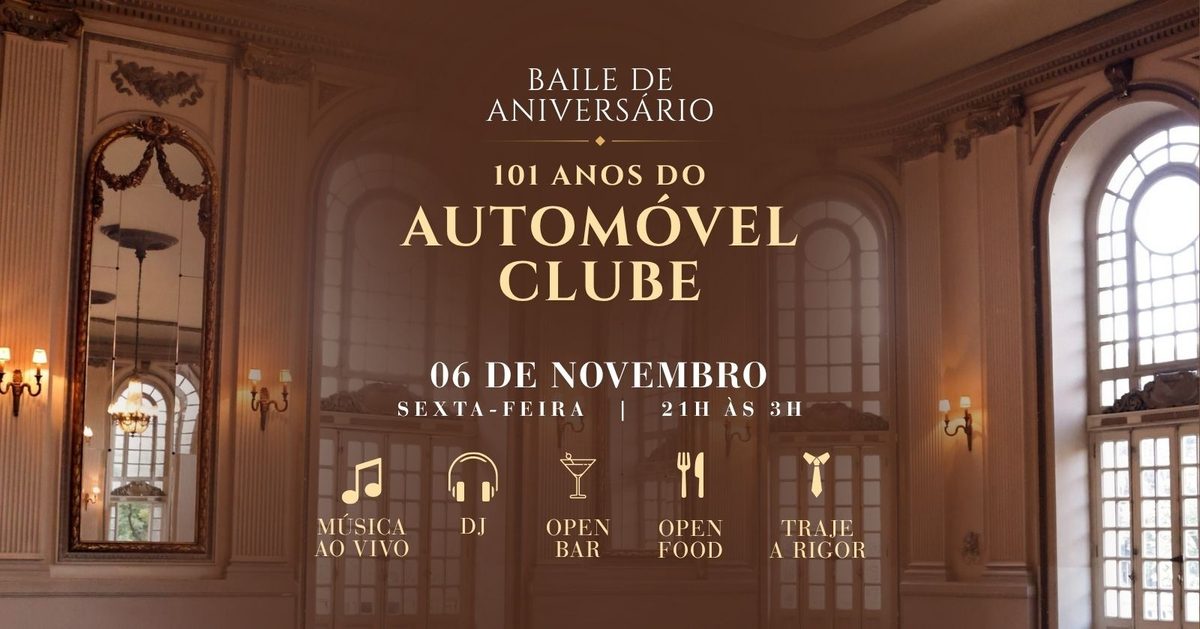 Imagem da fonte — Baile de aniversário - 101 anos do Automóvel Clube