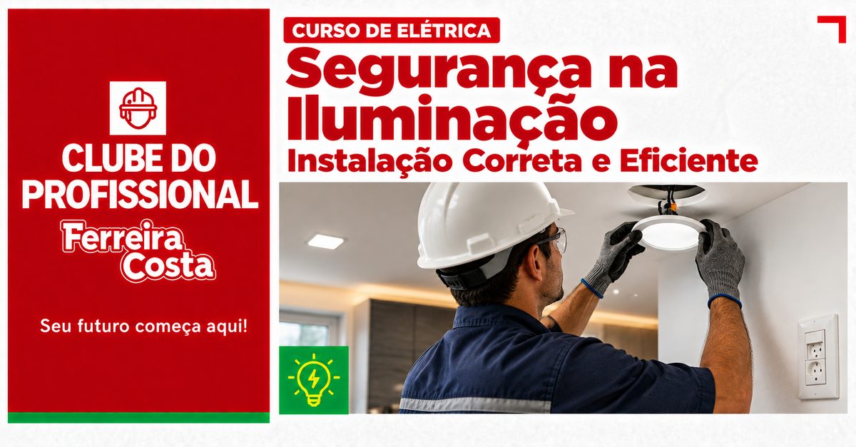 来源图片 — Segurança na Iluminação Instalação Correta e Eficiente