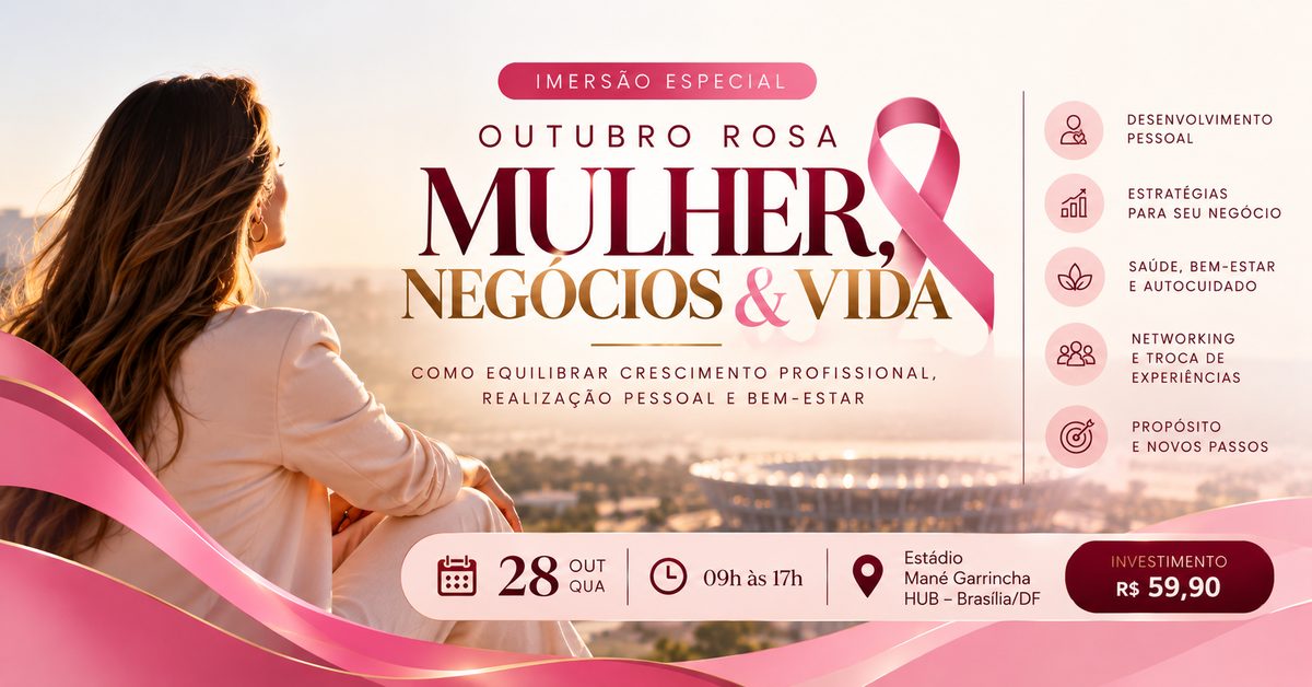 Afbeelding van de bron — IMERSÃO ESPECIAL OUTUBRO ROSA