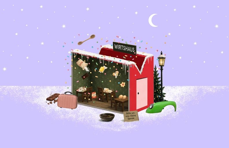 Imagem da fonte — Fender, makeup case, and lots and lots of Christmas cookies