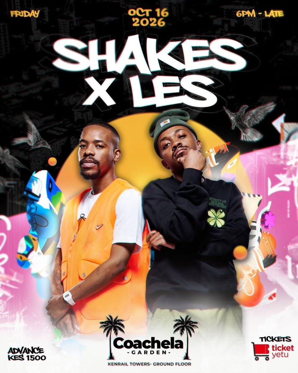 Imagen de la fuente — Shakes X Les LIVE (Afro District Fridays)