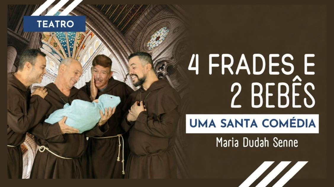출처 이미지 — 4 Frades e 2 Bebês - Uma Santa Comédia