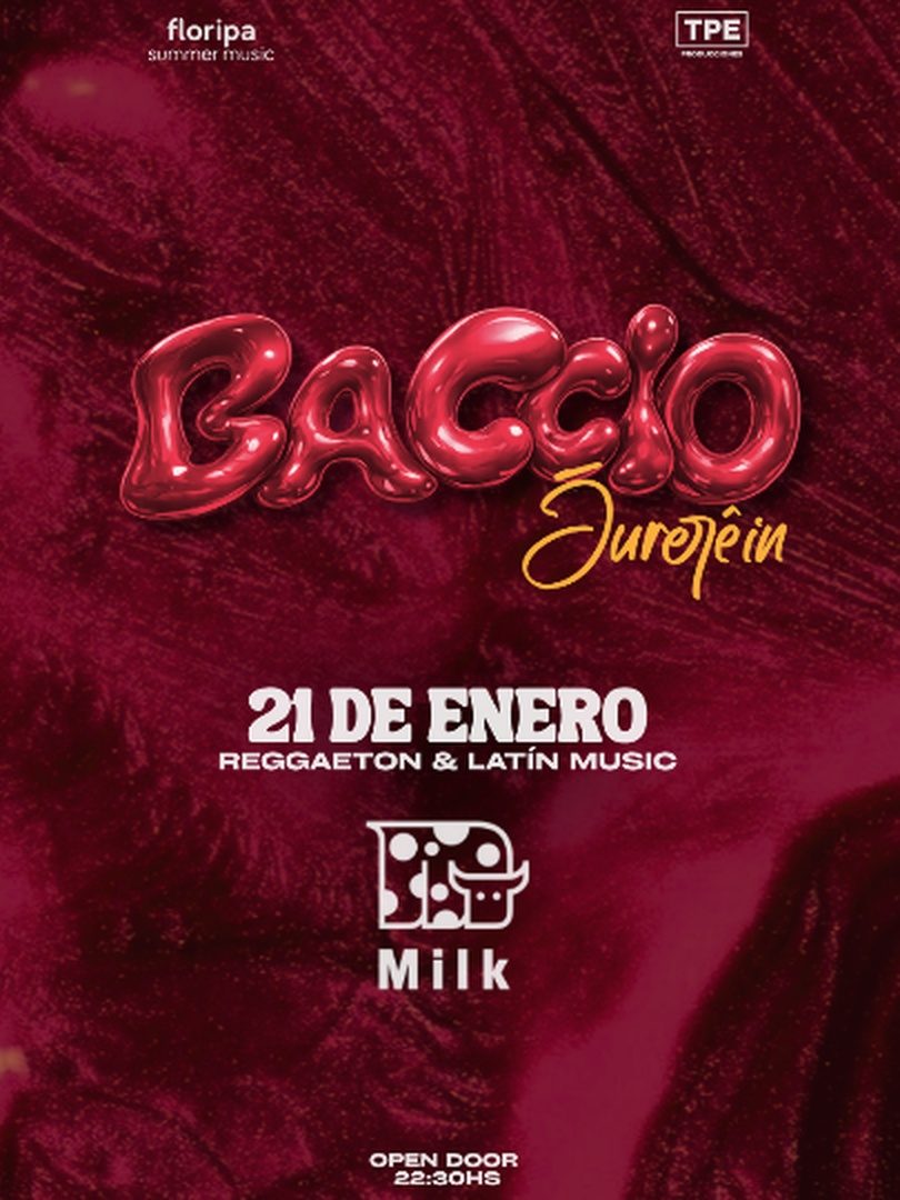 Imagen de la fuente — Baccio 21/01/2027 | Milk Club