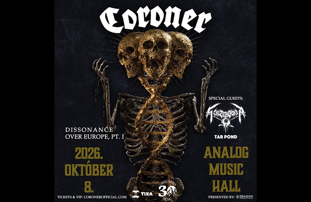 Source image — Coroner // Analog Music Hall