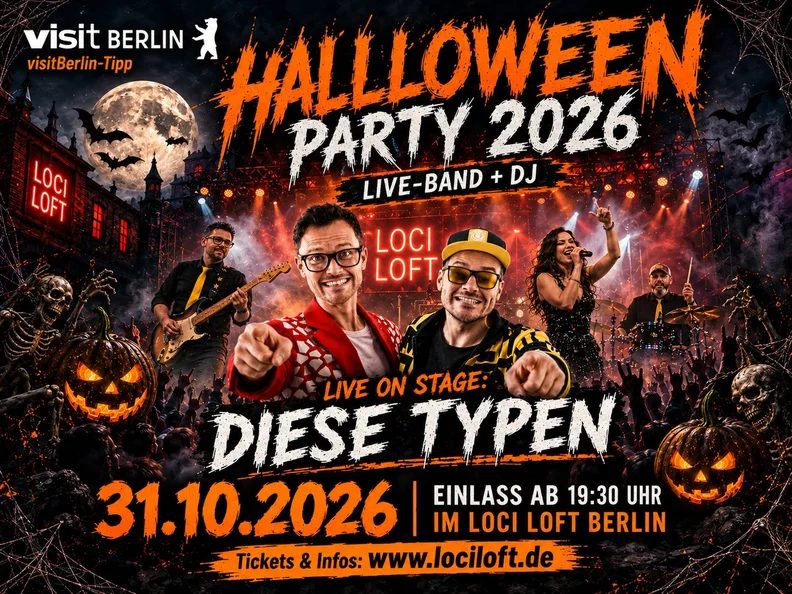 출처 이미지 — Halloween at the LOCI LOFT – These guys live & a DJ party
