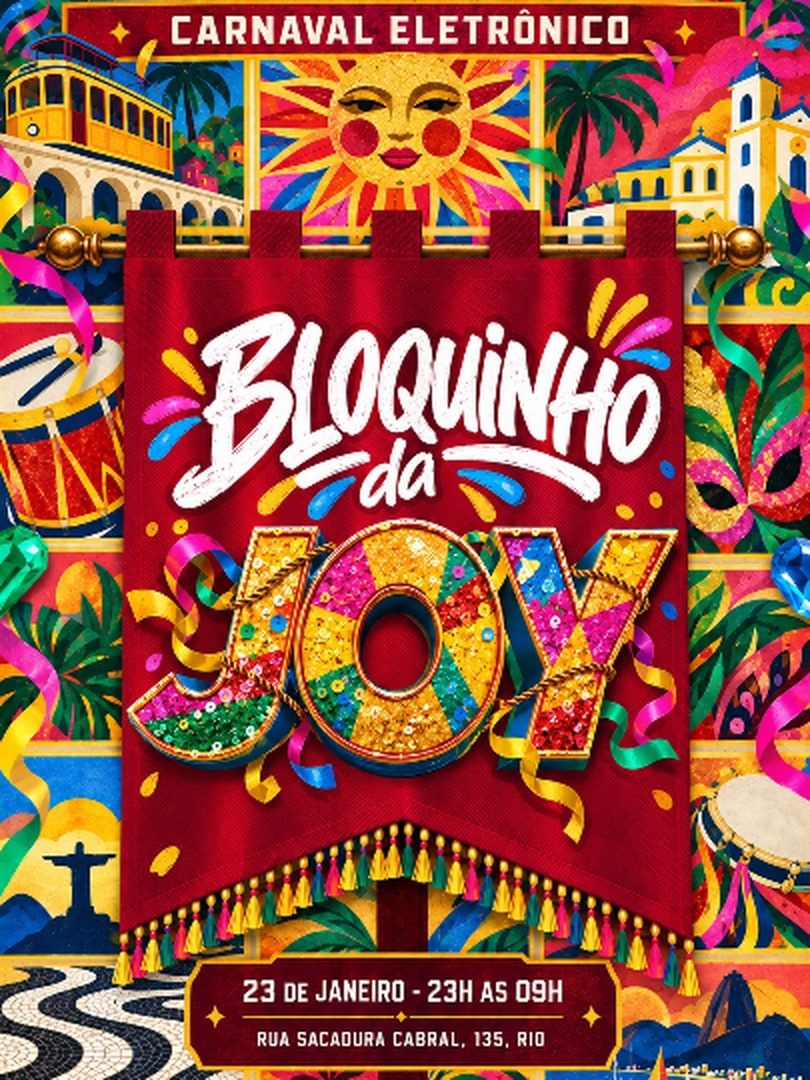 出典の画像 — Bloquinho Da Joy - Rio De Janeiro