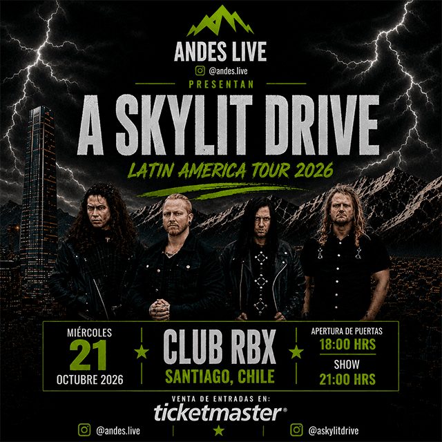 Bild der Quelle — A Skylit Drive - Latin America Tour 2026